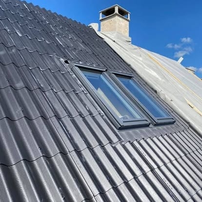 Udskiftning af vinduer med nyt tagvindue monteret i bolig i Slagelse